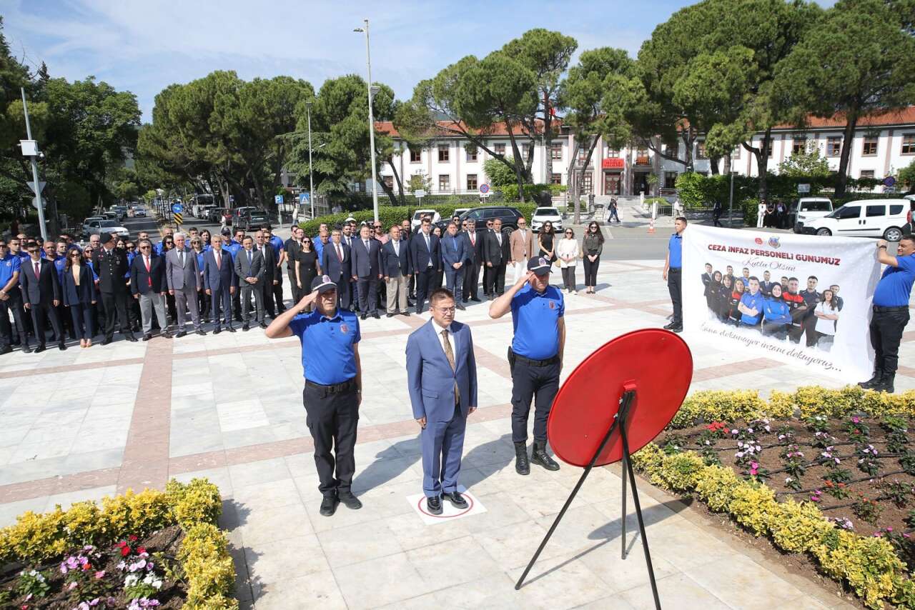 Muğla’da Ceza İnfaz Personeli Haftası Dolayısıyla Anlamlı Tören 2